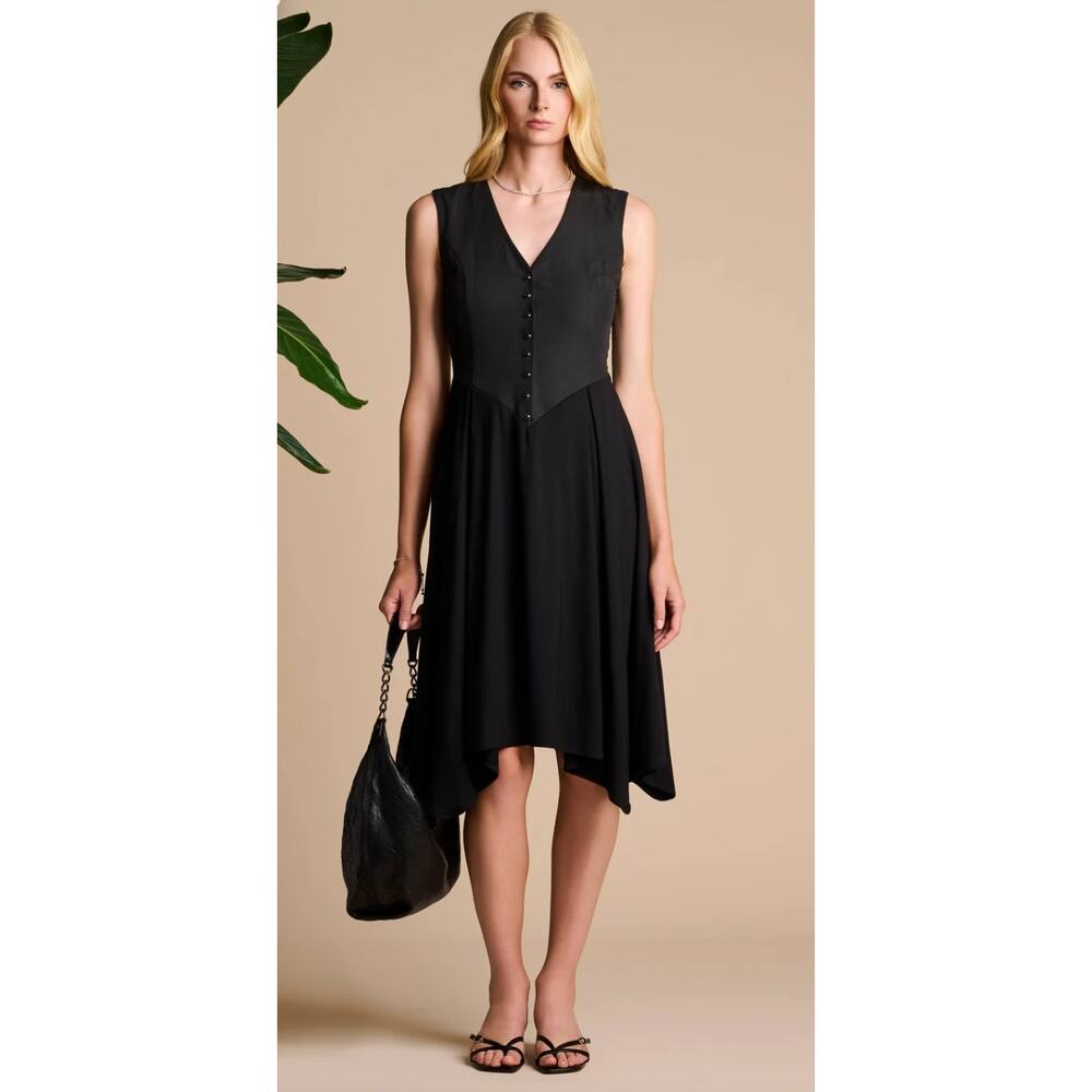 Mott 50 S Monroe 2.0 Midi Dress Black